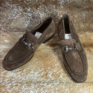 NWT To Boot New York Men's Rockaway Brown Suede Leather Loafers Sz 8M Luxury
